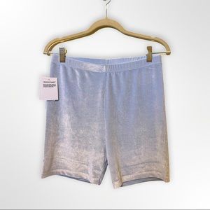 New velvet sweat shorts - American Apparel
